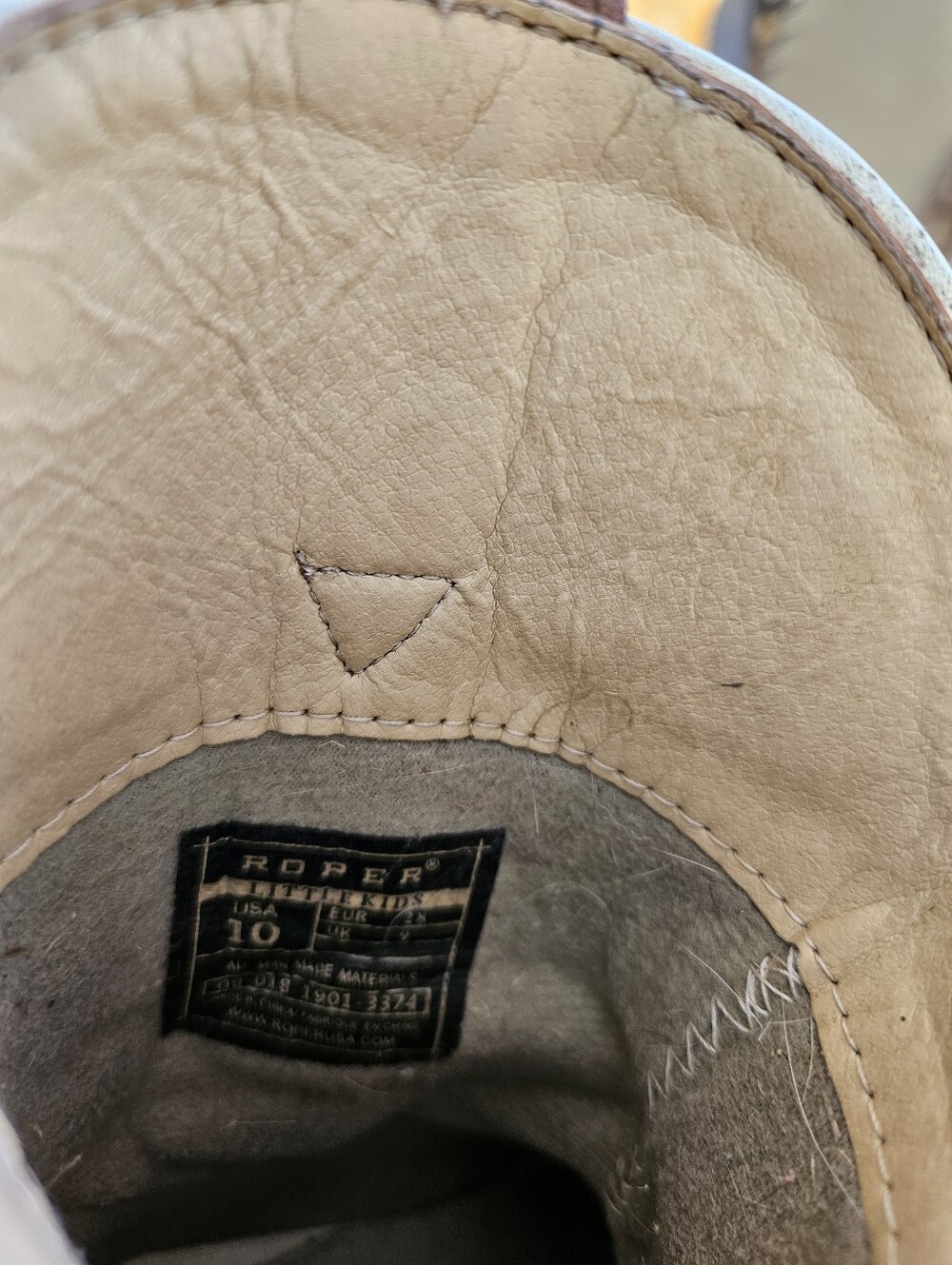 Girls Roper Western Boots - Picture 3 of 3